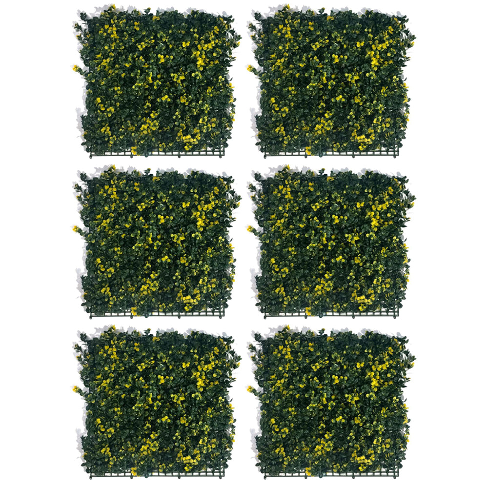 Artificial Vertical Grass Panels for Wall, Pack of 1, Balconies & Outdoor Areas Decoration (Size-50 x 50 CM)