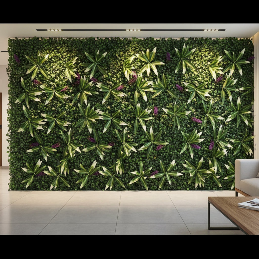 Artificial Vertical Grass Panels for Wall, Balconies & Outdoor Areas Decoration (Size-50 x 50 CM)