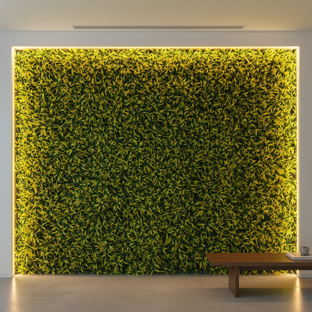 Artificial Vertical Grass Panels for Wall, Balconies & Outdoor Areas Decoration (Size-50 x 50 CM)
