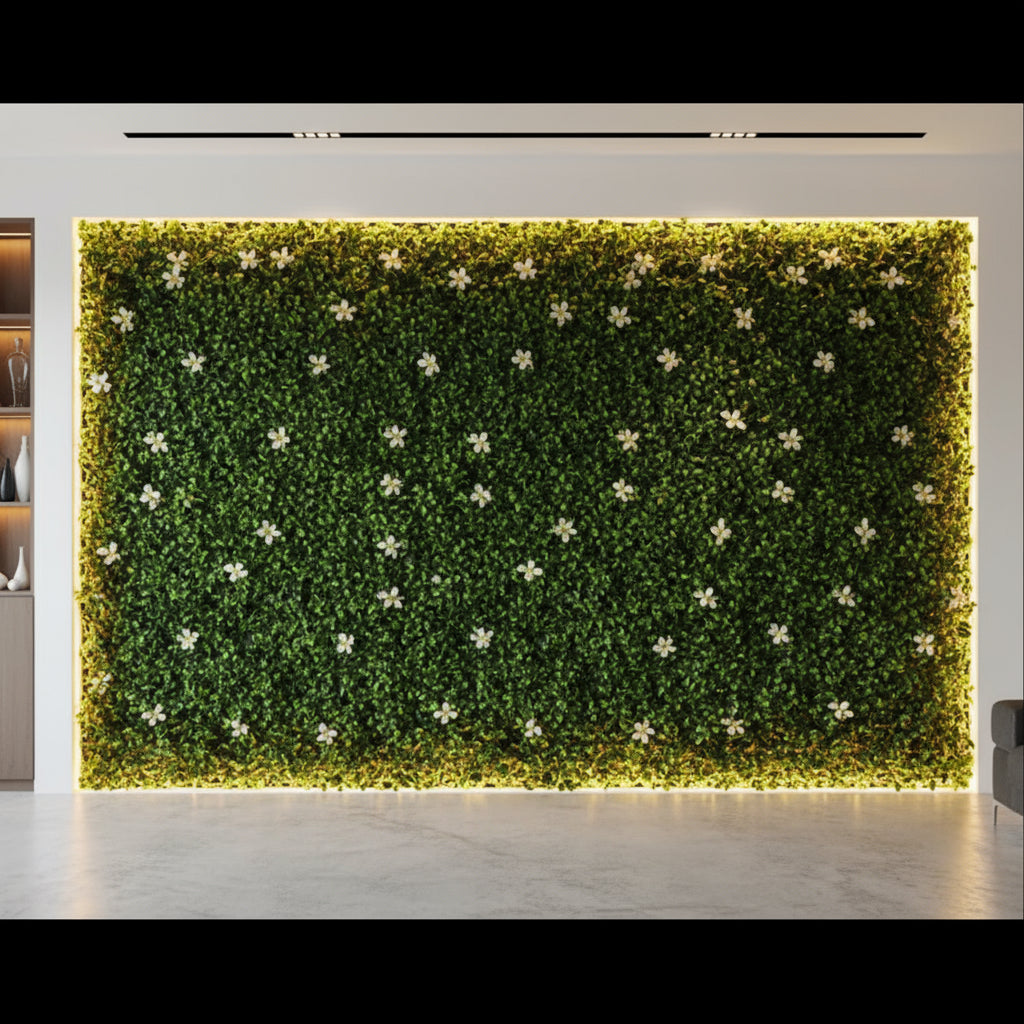 Artificial Vertical Grass Panels for Wall, Balconies & Outdoor Areas Decoration (Size-50 x 50 CM)