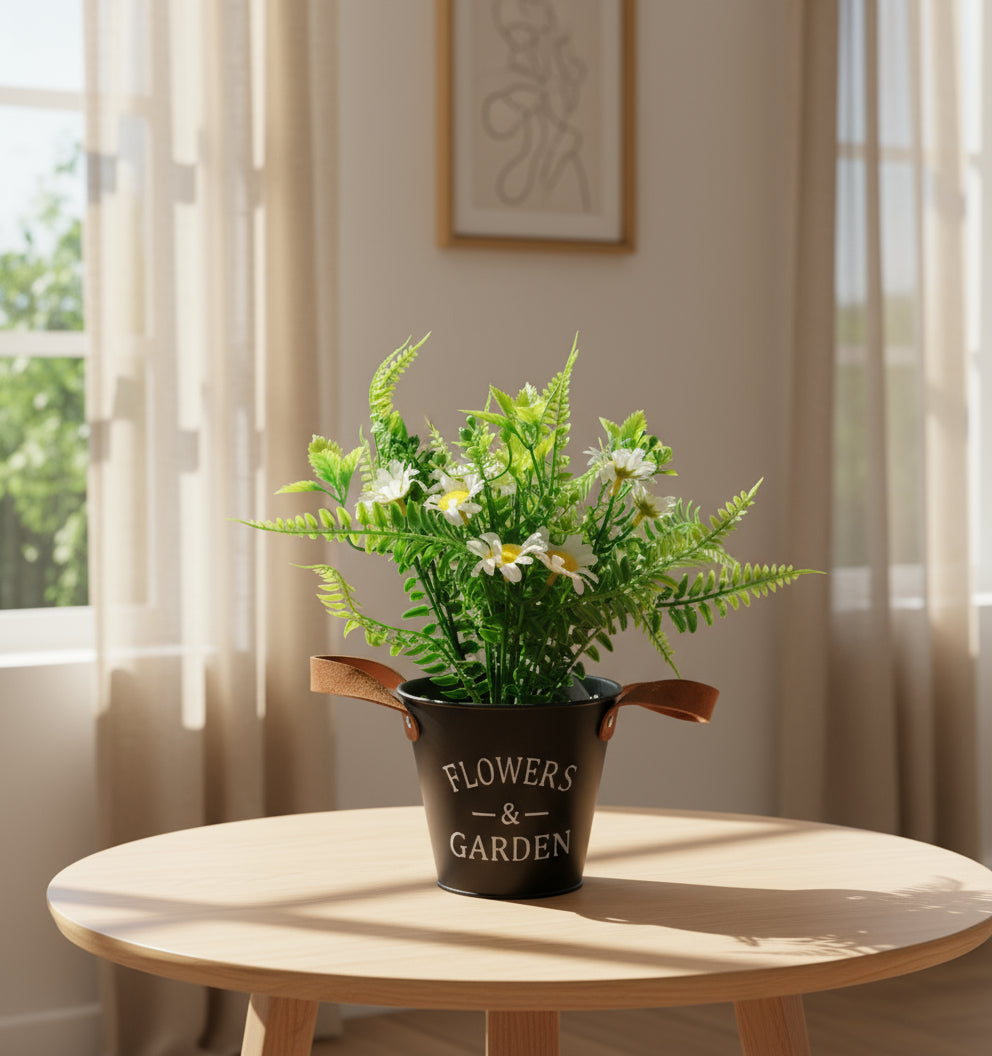 Aavana Greens 22 CM Artificial Potted Table Top Arrangement/Plant