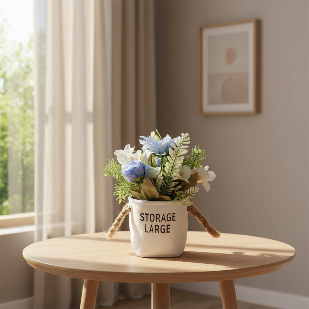 Aavana Greens 22 CM Artificial Potted Table Top Arrangement/Plant