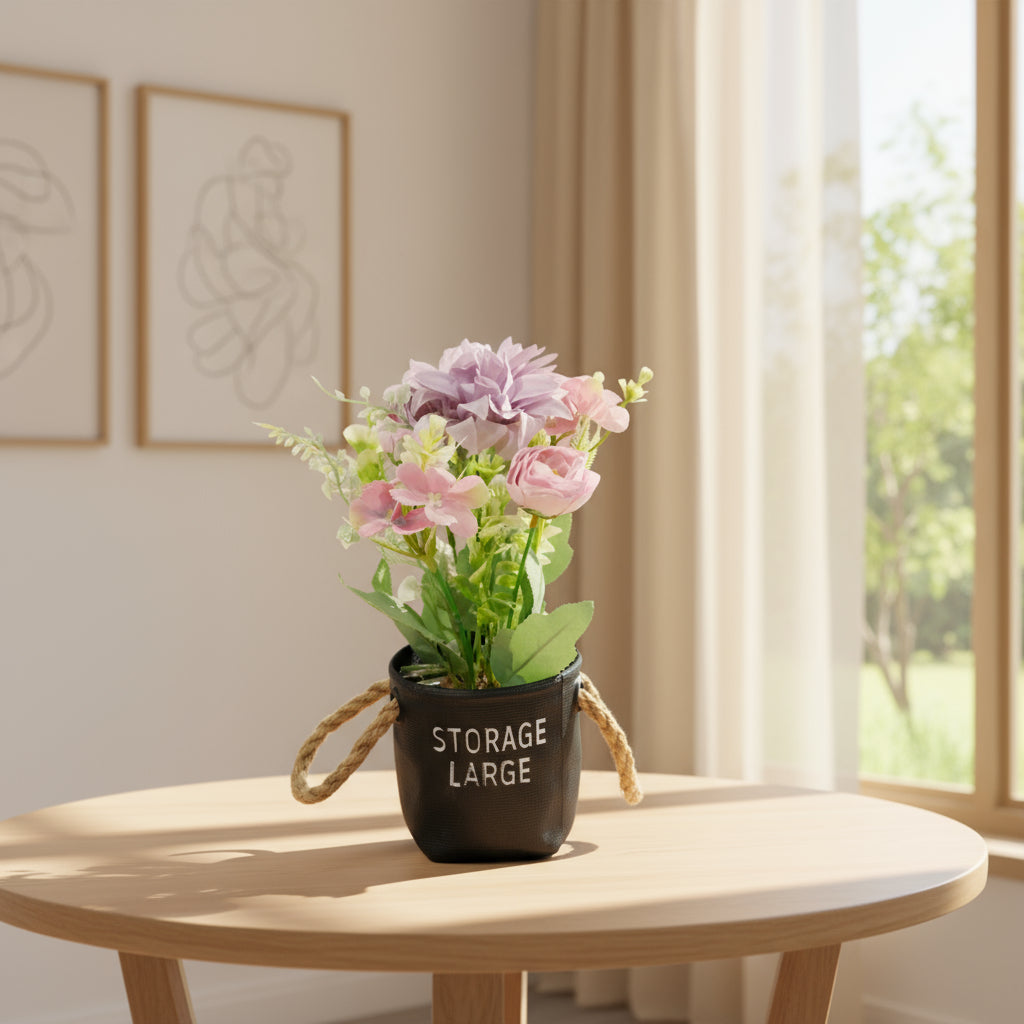 Aavana Greens 22 CM Artificial Potted Table Top Arrangement/Plant