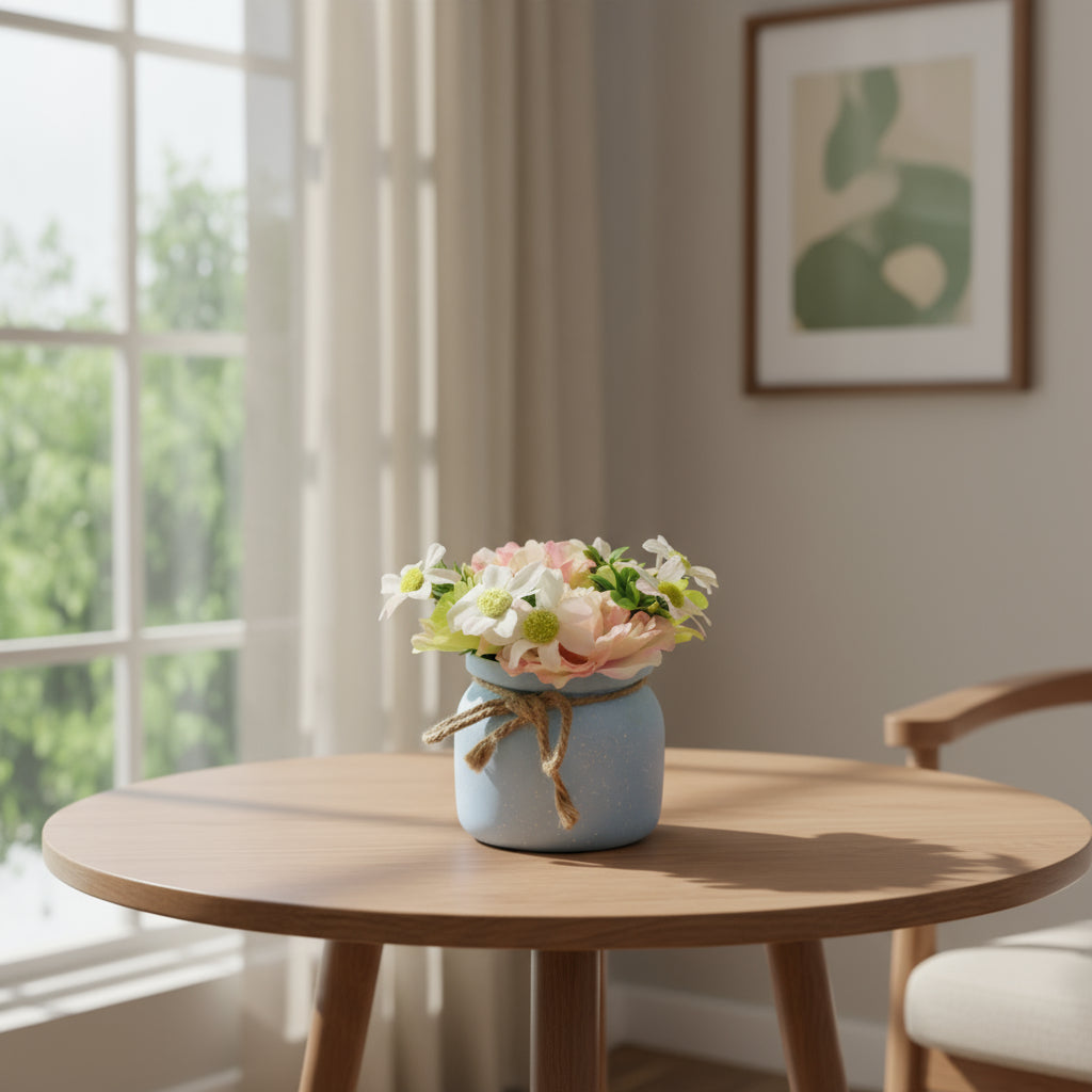 Aavana Greens 12 CM Artificial Potted Table Top Arrangement/Plant