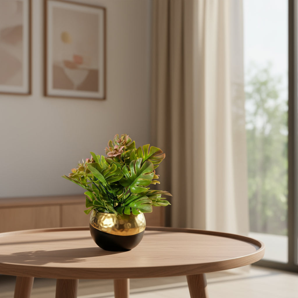 Aavana Greens 15 CM Artificial Potted Table Top Arrangement/Plant