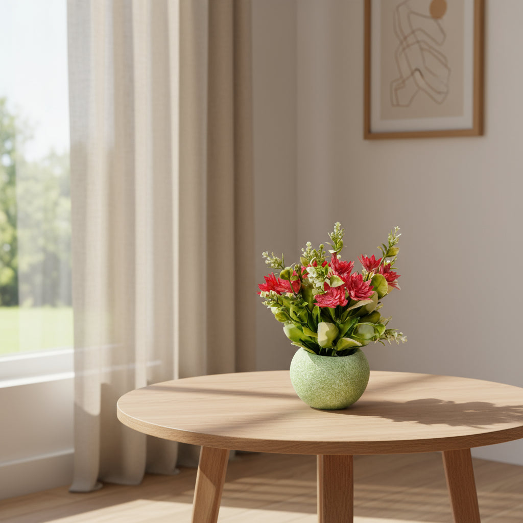 Aavana Greens 40 CM Artificial Potted Table Top Arrangement/Plant