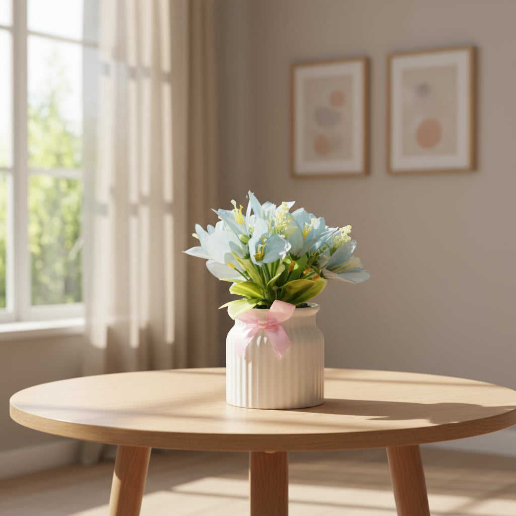 Aavana Greens 18 CM Artificial Potted Table Top Arrangement/Plant