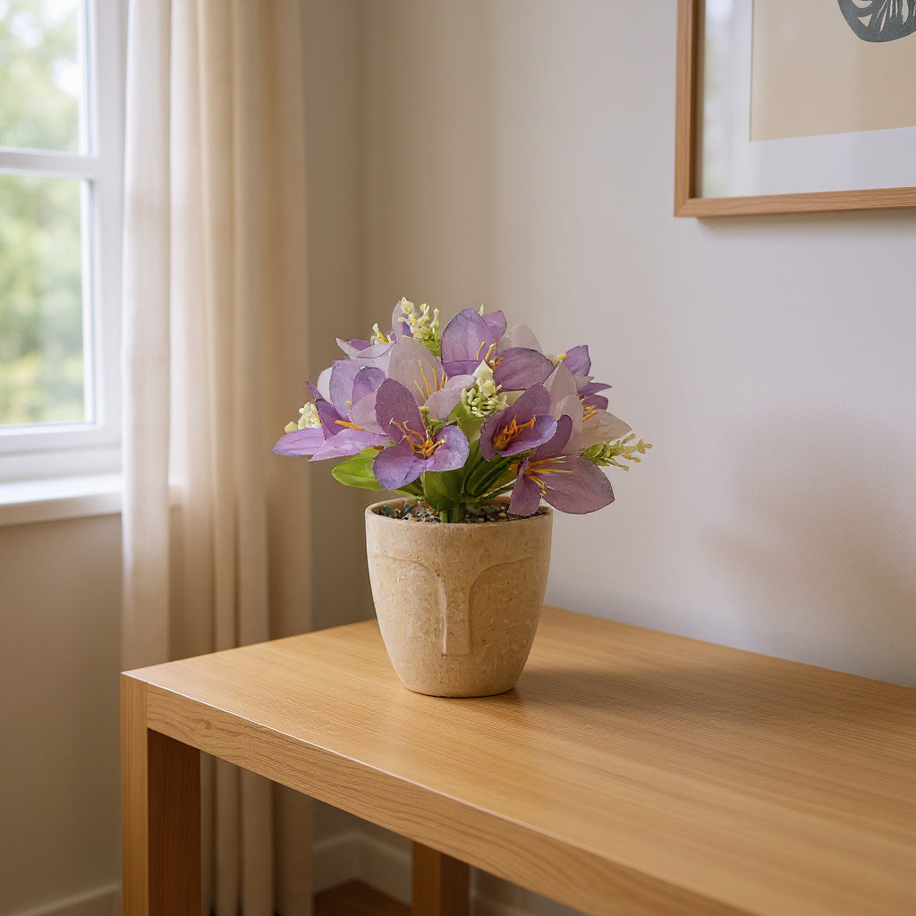 Aavana Greens 21 CM Artificial Potted Table Top Arrangement/Plant