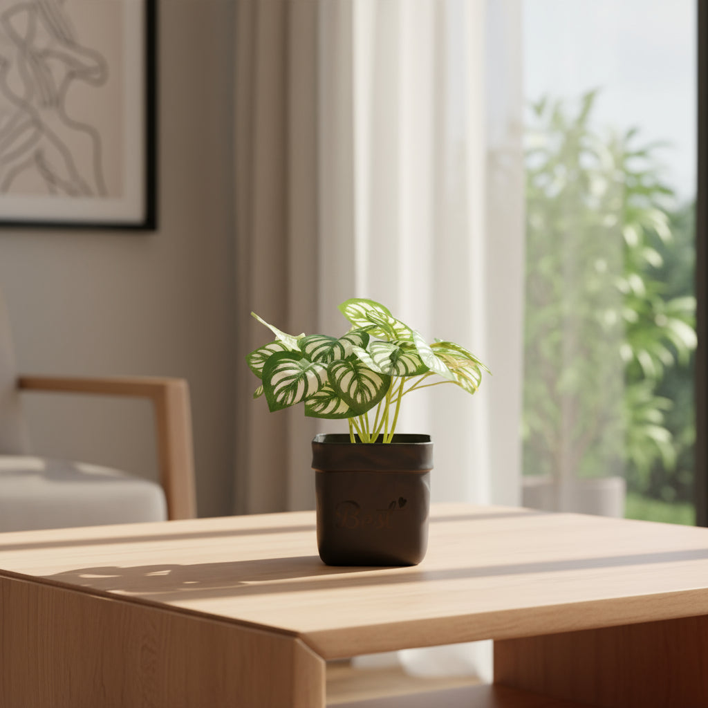 Aavana Greens 22 CM Artificial Potted Table Top Arrangement/Plant