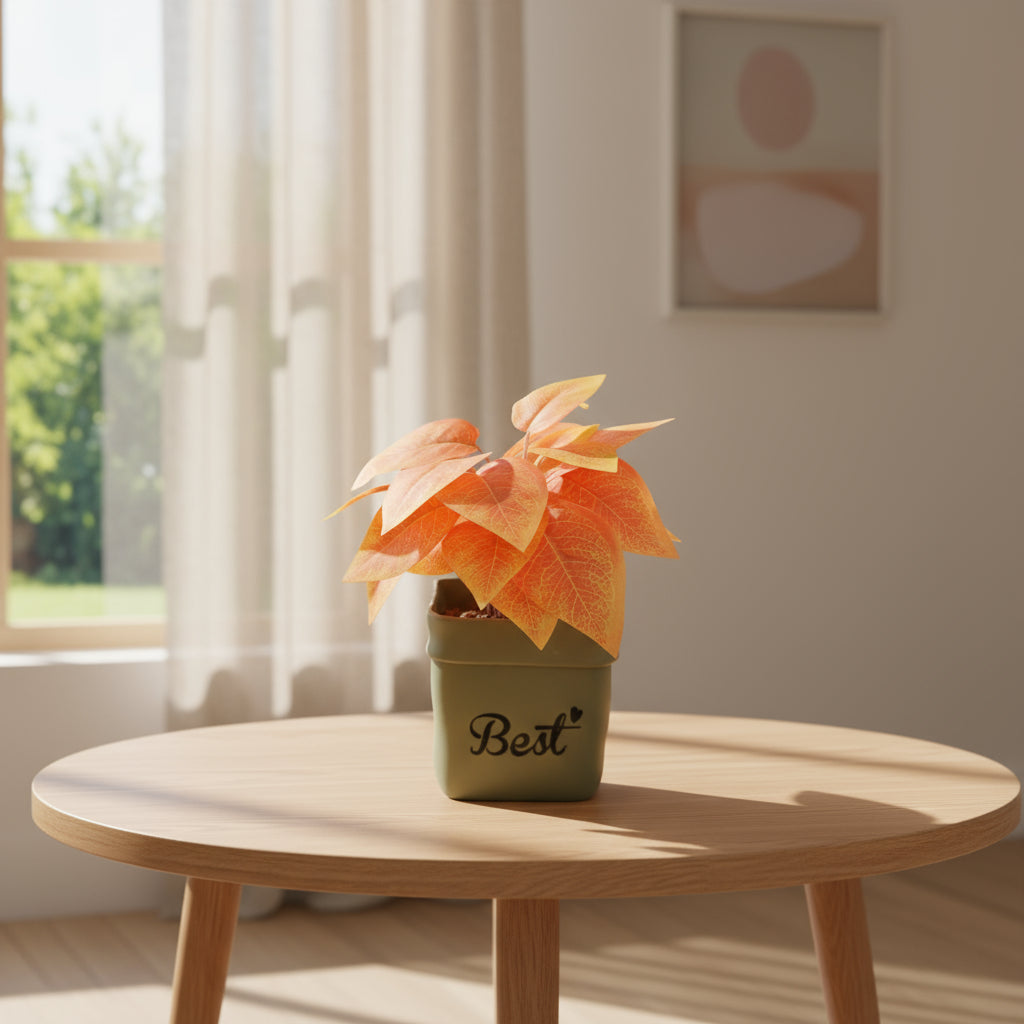 Aavana Greens 22 CM Artificial Potted Table Top Arrangement/Plant