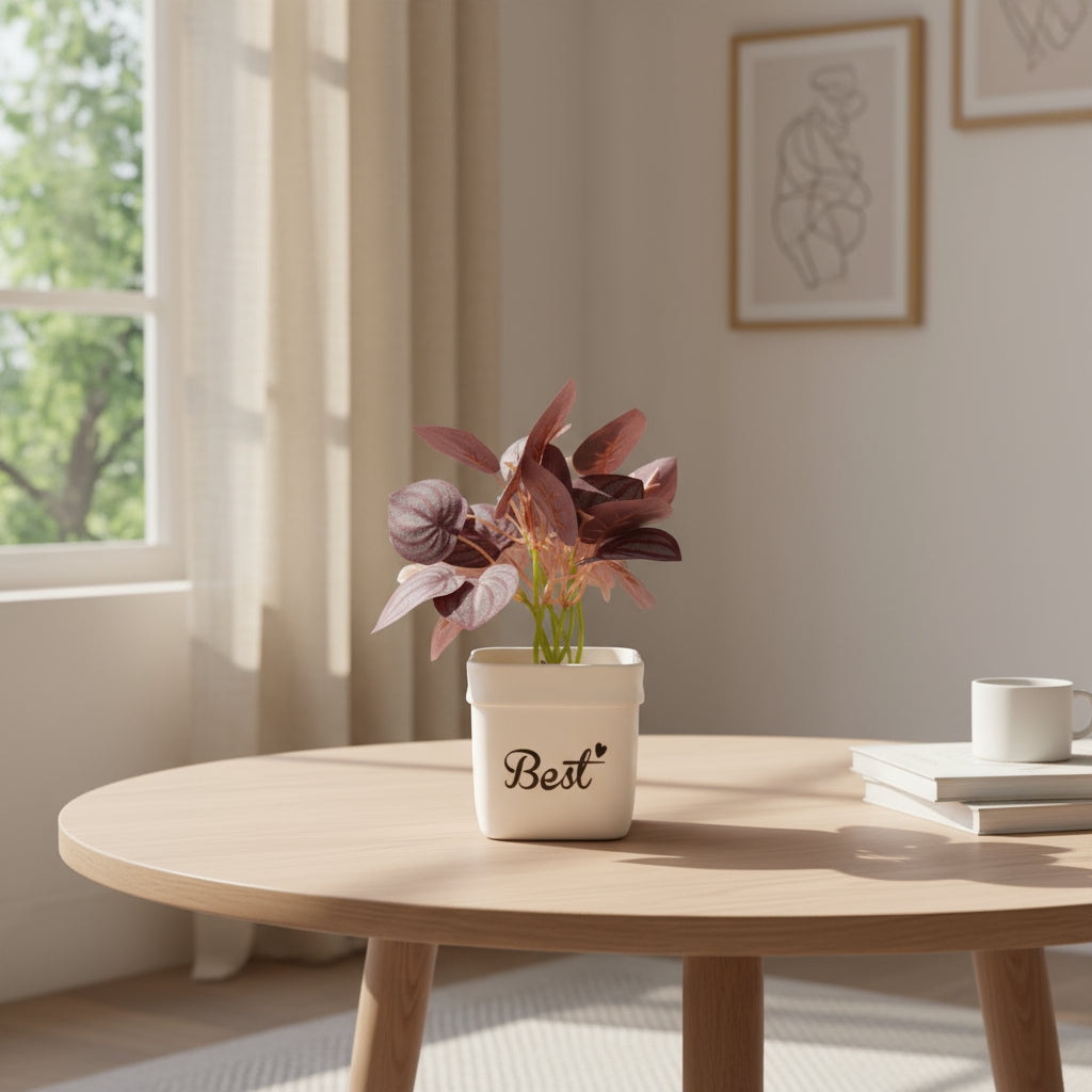 Aavana Greens 22 CM Artificial Potted Table Top Arrangement/Plant