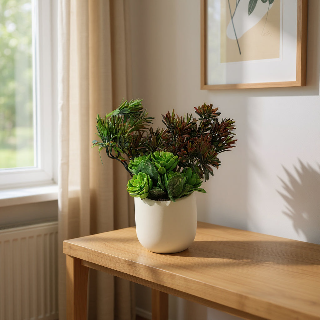 Aavana Greens 30 CM Artificial Potted Table Top Arrangement/Plant