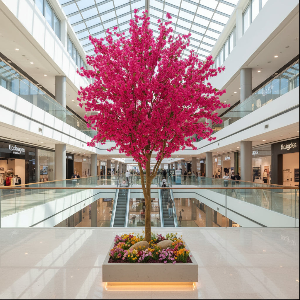 Aavana Greens 11.6 Feet (348 CM) Artificial Plant/Tree for Indoor and Outdoor, Home, Shop, Office, Restaurant Decoration, Pack of 1