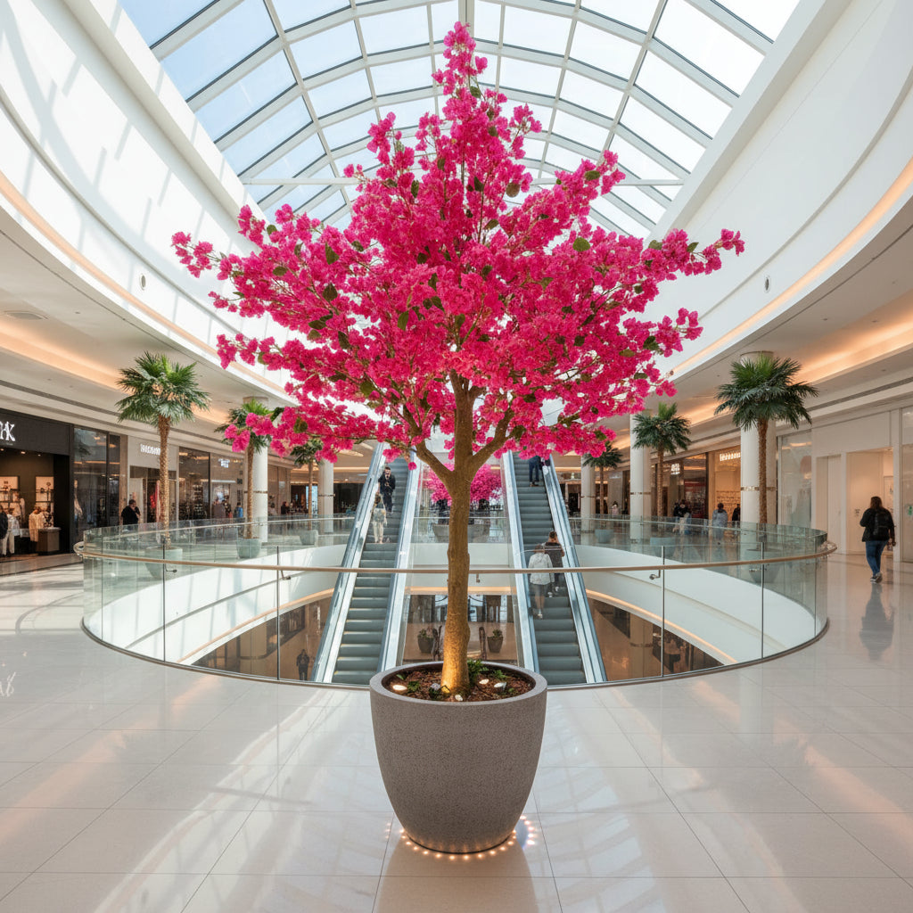 Aavana Greens 7 Feet (210 CM) Artificial Plant/Tree for Indoor and Outdoor, Home, Shop, Office, Restaurant Decoration, Pack of 1