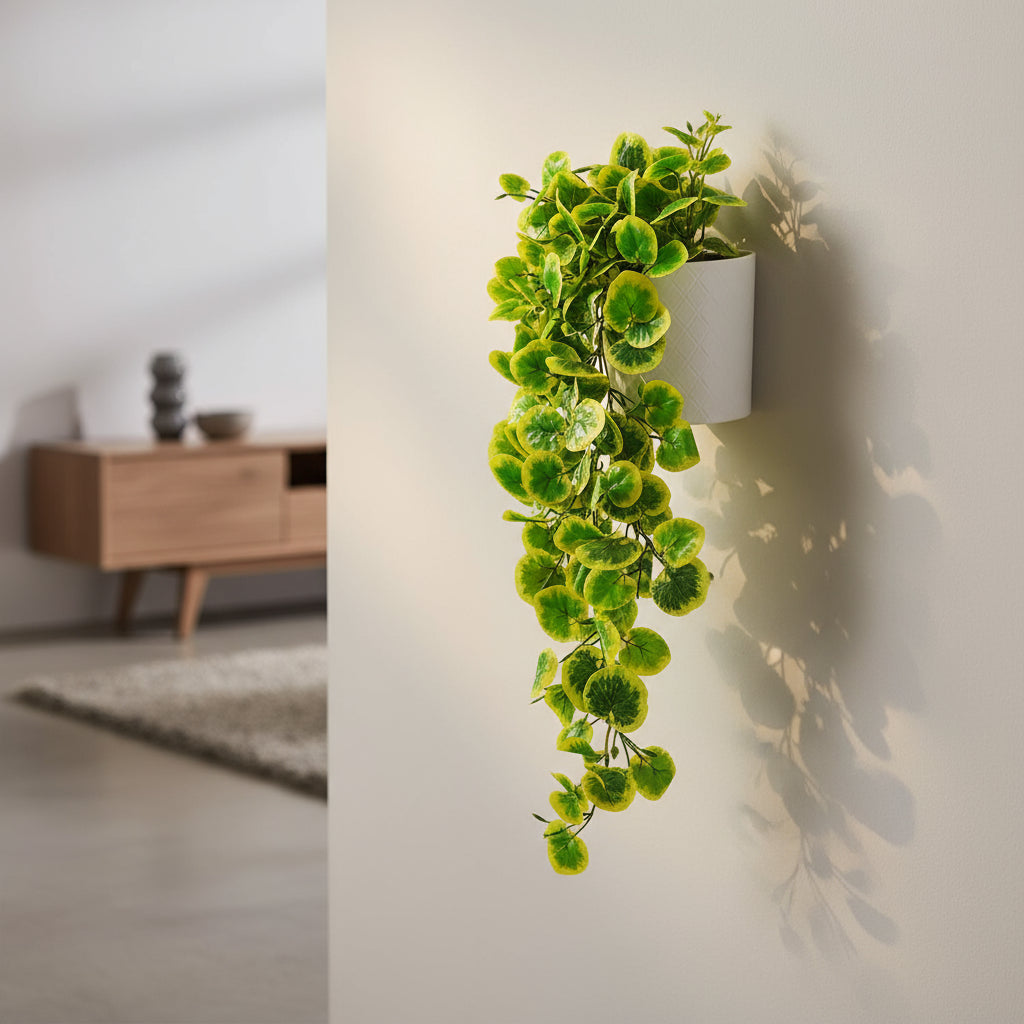 Aavana Greens Artificial Hanging Creepers without Pot for Balcony Terrace Living Room & Vertical Garden Decoration – UV Protected & Maintenance Free