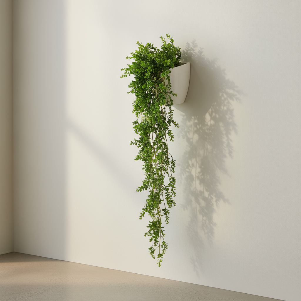 Aavana Greens Artificial Hanging Creepers for Balcony Terrace Living Room & Vertical Garden Decoration – UV Protected & Maintenance Free