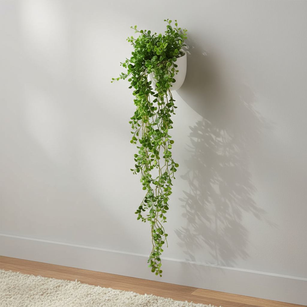 Aavana Greens Artificial Hanging Creepers for Balcony Terrace Living Room & Vertical Garden Decoration – UV Protected & Maintenance Free