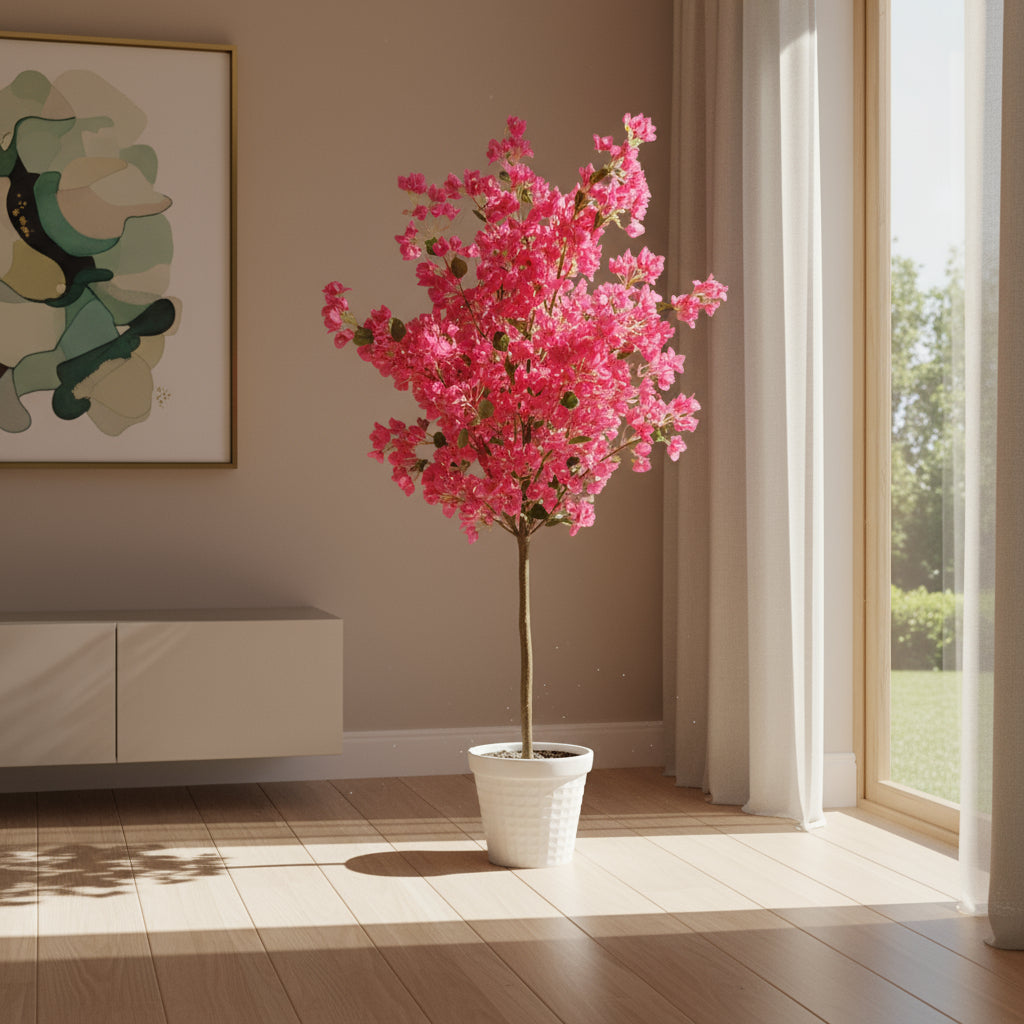 Aavana Greens 5 Feet (150 CM) Artificial Plant for Indoor and Outdoor, Home, Shop, Office, Restaurant Decoration, Pack of 1