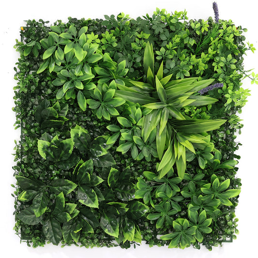 Artificial Vertical Grass Panels for Wall, Pack of 1, Balconies & Outdoor Areas Decoration (Size-50 x 50 CM)