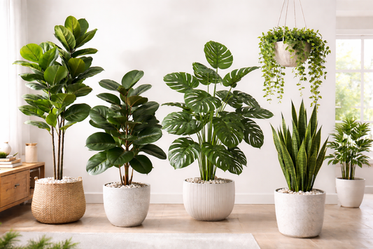 Artificial Plants for Office & Workspace Decor (Professional Look)