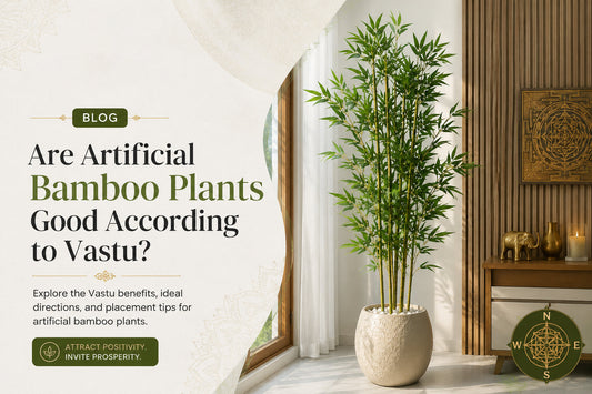 Can Artificial Bamboo Plants Be Kept at Home According to Vastu?