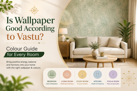 Is Wallpaper Good According to Vastu? Colour Guide for Every Space.
