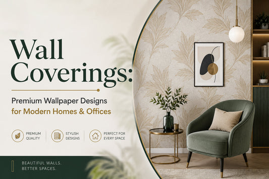 Wall Coverings: Premium Wallpaper Designs for Modern Homes & Offices