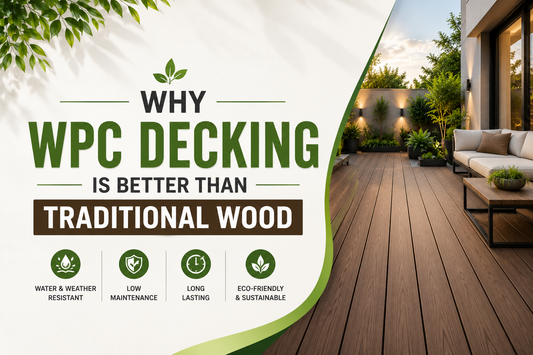 Why WPC Decking is Better Than Traditional Wood