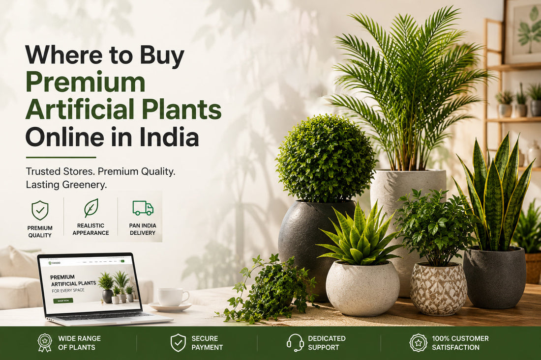 Where to Buy Premium Artificial Plants Online in India