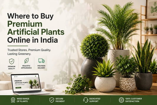 Where to Buy Premium Artificial Plants Online in India