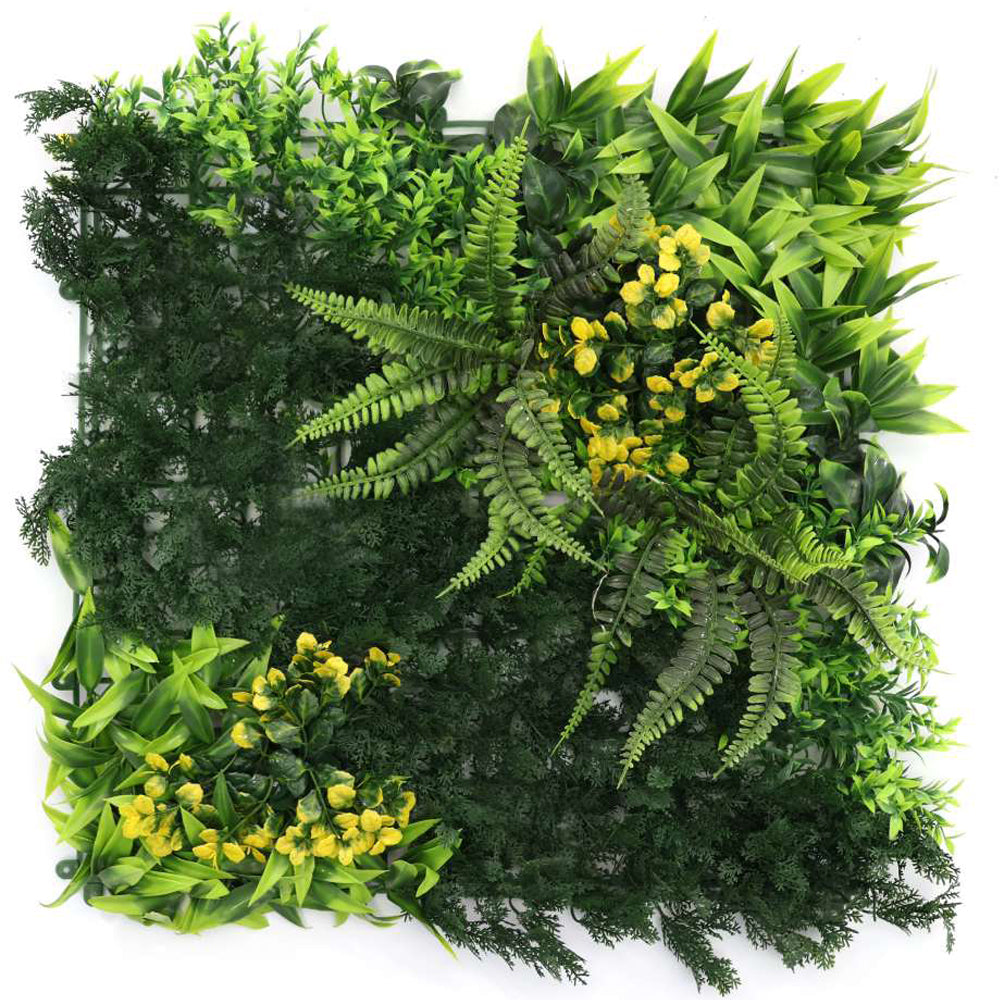 Artificial Vertical Grass Panels for Wall, Pack of 1, Balconies & Outdoor Areas Decoration (Size-50 x 50 CM)