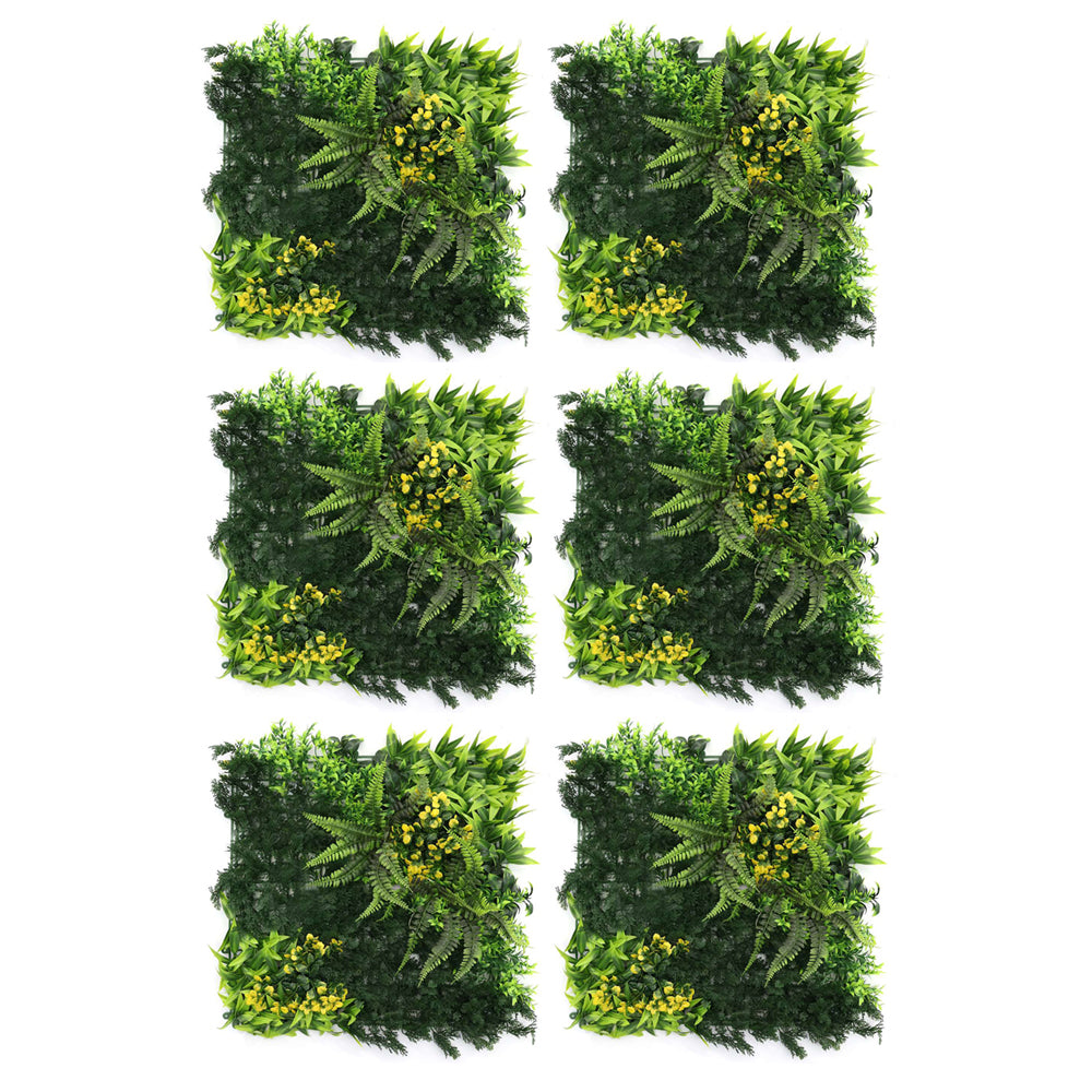 Artificial Vertical Grass Panels for Wall, Pack of 1, Balconies & Outdoor Areas Decoration (Size-50 x 50 CM)