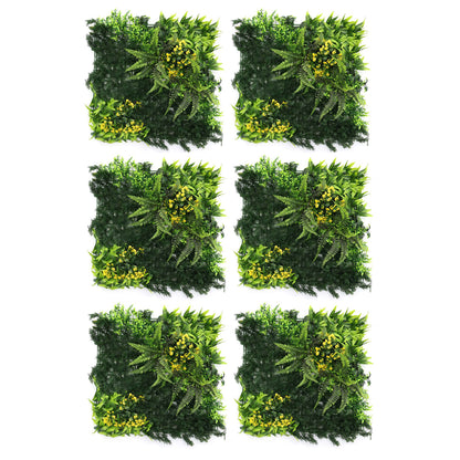 Artificial Vertical Grass Panels for Wall, Pack of 1, Balconies & Outdoor Areas Decoration (Size-50 x 50 CM)