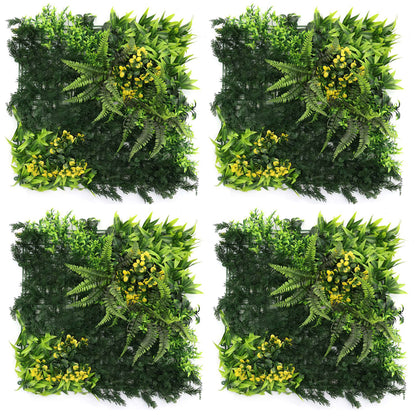 Artificial Vertical Grass Panels for Wall, Pack of 1, Balconies & Outdoor Areas Decoration (Size-50 x 50 CM)