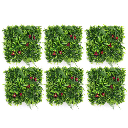 Artificial Vertical Grass Panels for Wall, Pack of 1, Balconies & Outdoor Areas Decoration (Size-50 x 50 CM)