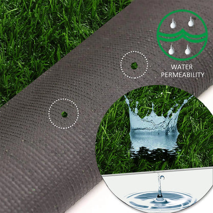 25mm Emerald Artificial Grass 4 Feet Width PE & PU Material Grass For Indoor And Outdoor Use