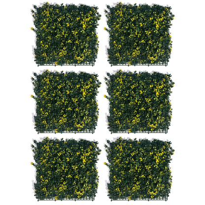 Artificial Vertical Grass Panels for Wall, Pack of 1, Balconies & Outdoor Areas Decoration (Size-50 x 50 CM)