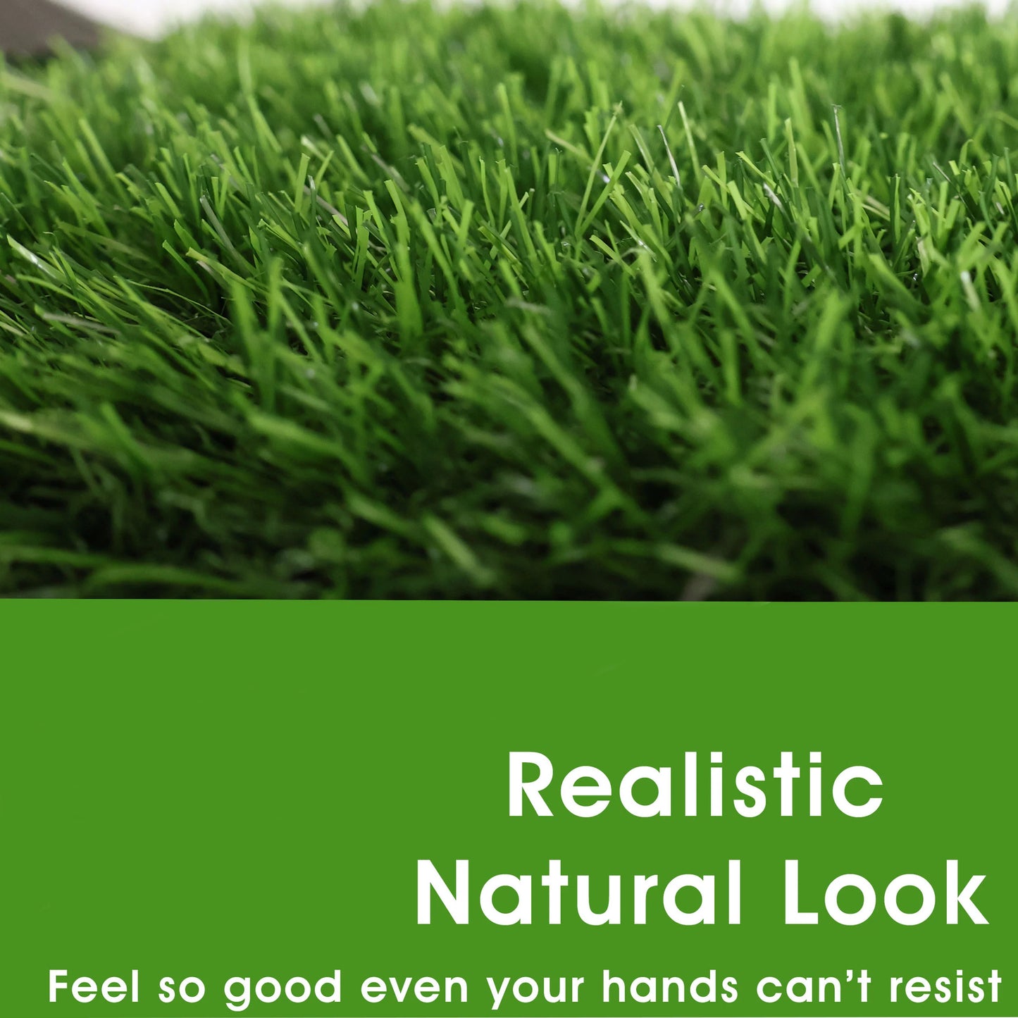 35mm Emerald Single Backing Artificial Grass 2 Feet Width PE & PU Material Grass For Indoor And Outdoor Use