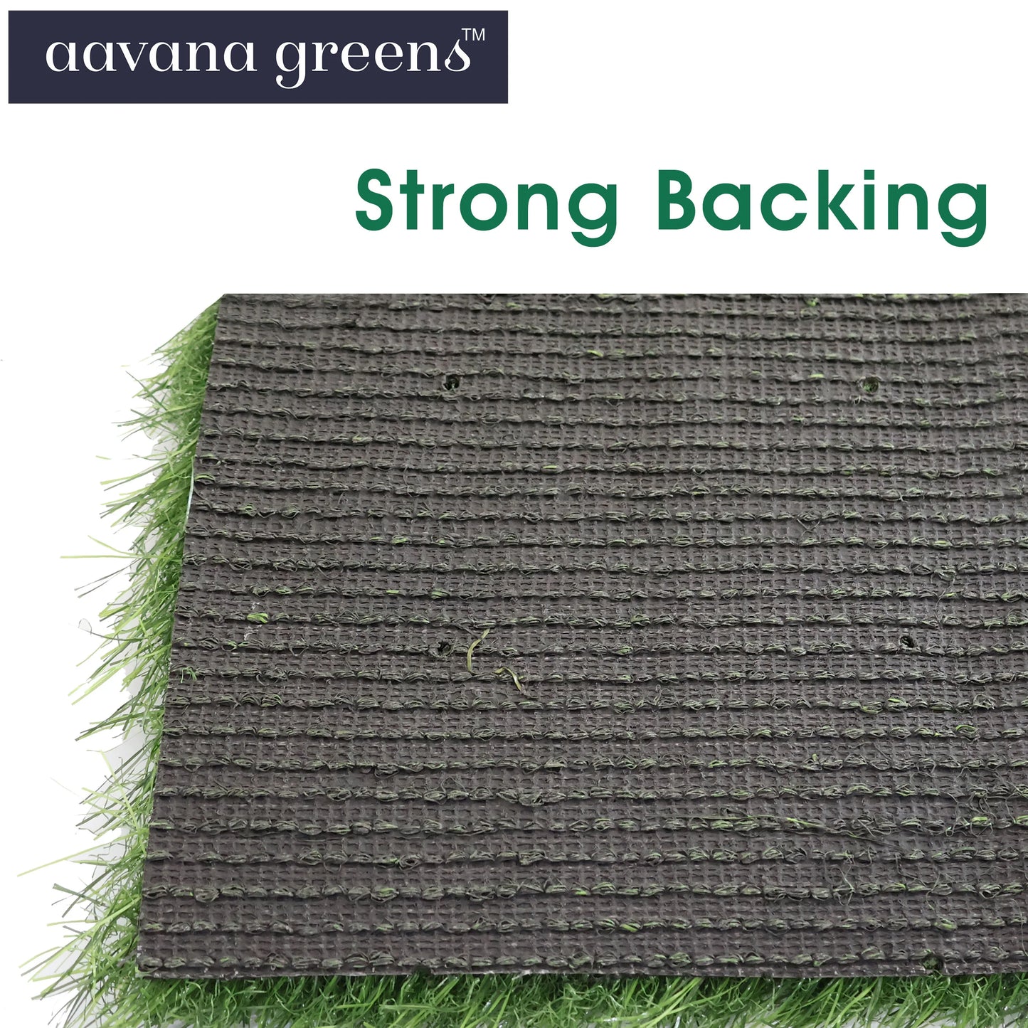 35mm Emerald Double Backing Artificial Grass 6.5 Feet Width PE & PU Material Grass For Indoor And Outdoor Use