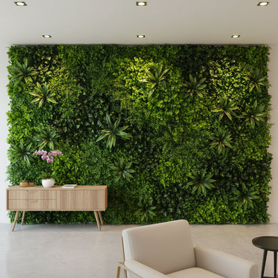 Artificial Vertical Grass Panels for Wall, Balconies & Outdoor Areas Decoration (Size-50 x 50 CM)