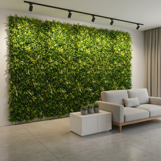 Artificial Vertical Grass Panels for Wall, Balconies & Outdoor Areas Decoration (Size-50 x 50 CM)