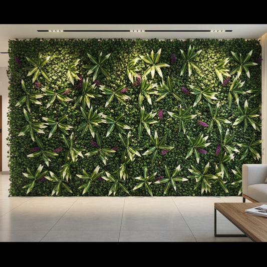 Artificial Vertical Grass Panels for Wall, Balconies & Outdoor Areas Decoration (Size-50 x 50 CM)