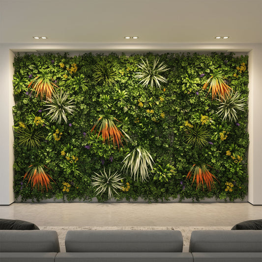 Artificial Vertical Grass Panels for Wall, Balconies & Outdoor Areas Decoration (Size-50 x 50 CM)