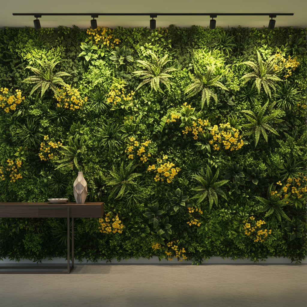 Artificial Vertical Grass Panels for Wall, Balconies & Outdoor Areas Decoration (Size-50 x 50 CM)