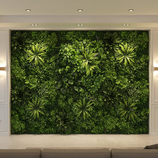 Artificial Vertical Grass Panels for Wall, Balconies & Outdoor Areas Decoration (Size-50 x 50 CM)