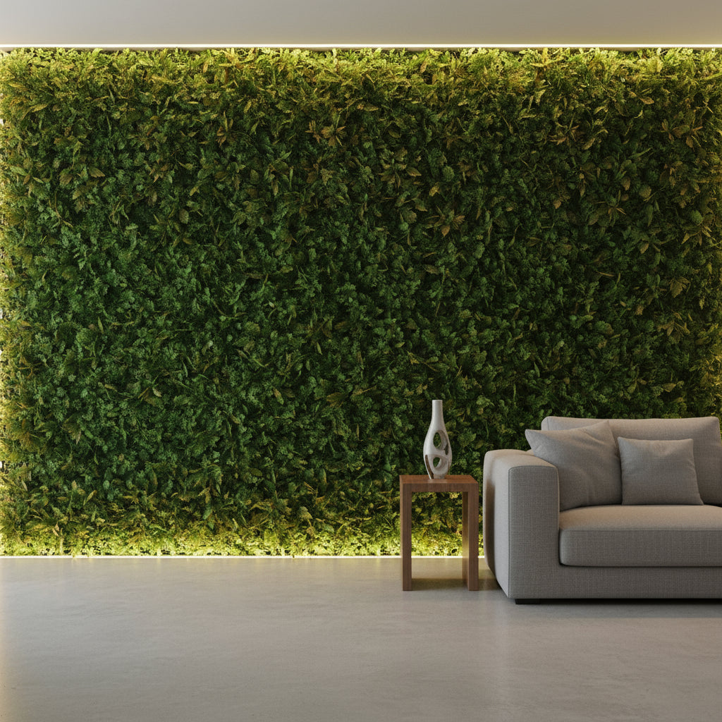 Artificial Vertical Grass Panels for Wall, Balconies & Outdoor Areas Decoration (Size-50 x 50 CM)