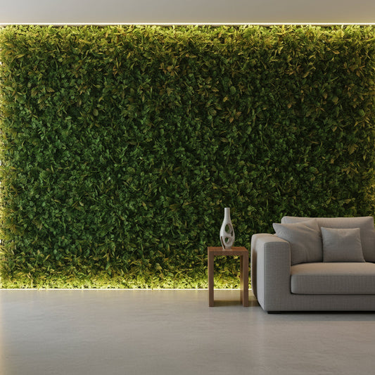 Artificial Vertical Grass Panels for Wall, Balconies & Outdoor Areas Decoration (Size-50 x 50 CM)