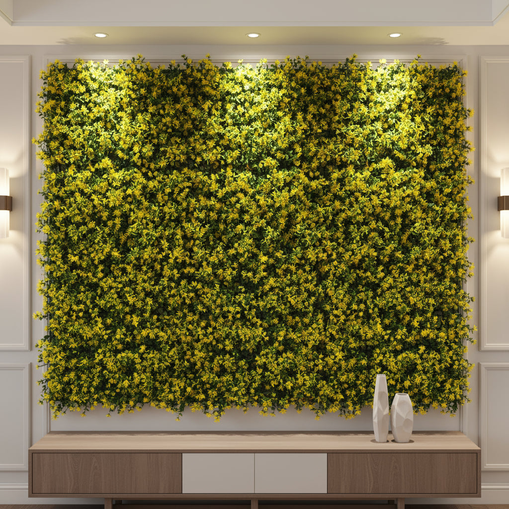 Artificial Vertical Grass Panels for Wall, Balconies & Outdoor Areas Decoration (Size-50 x 50 CM)