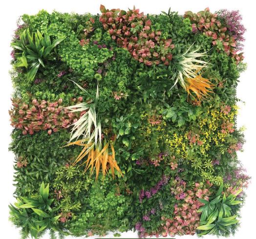 Artificial Vertical Grass Panels (Size-100 x 100 CM) UV Protected