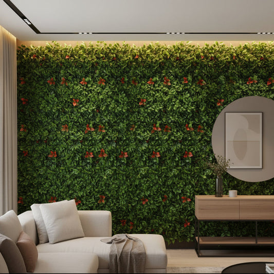 Artificial Vertical Grass Panels for Wall, Balconies & Outdoor Areas Decoration (Size-50 x 50 CM)